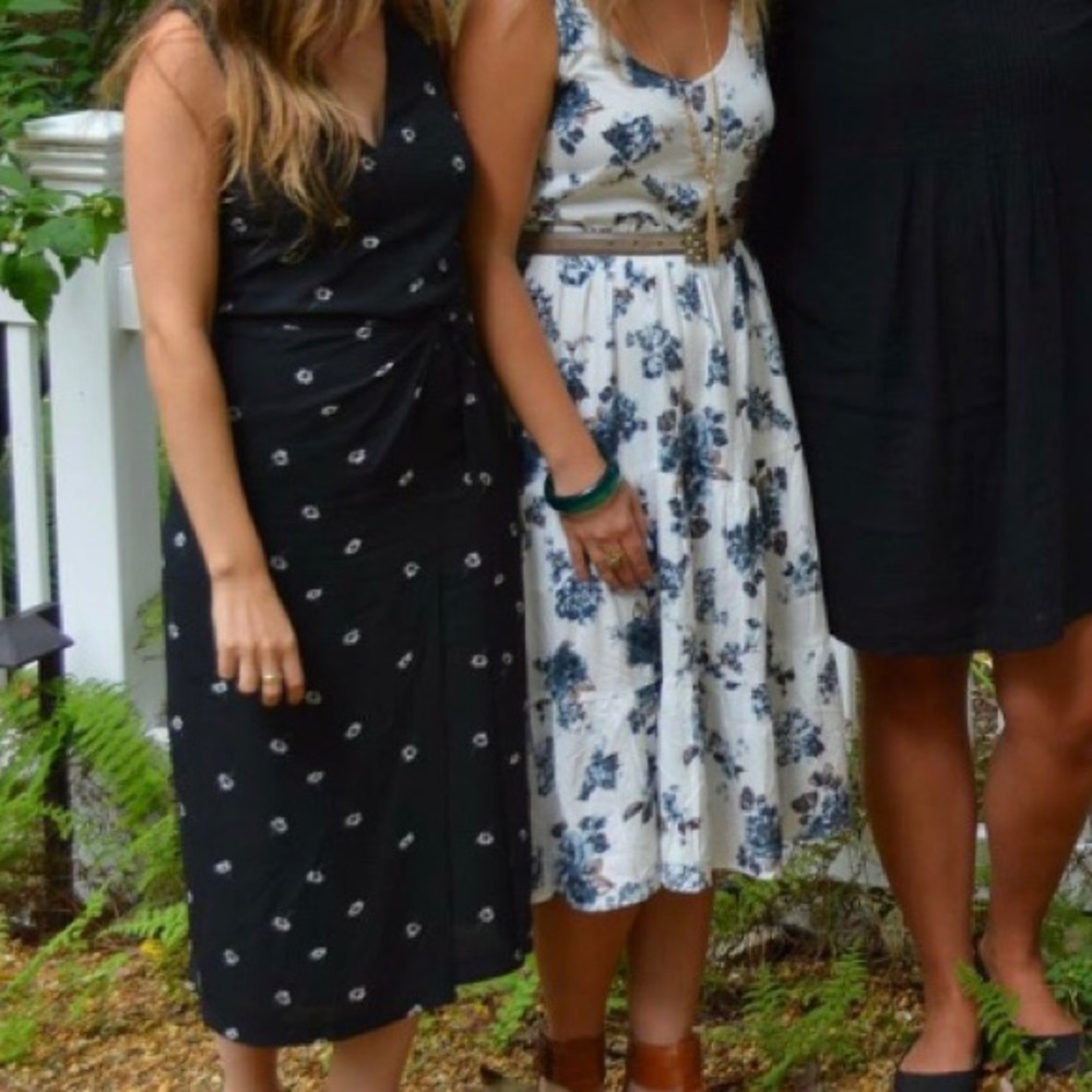 White floral sundress